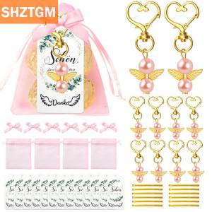 [COD] SHZTGM พวงกุญแจรูปนางฟ้าสำหรับงานเลี้ยงฉลองทารก10ชุด