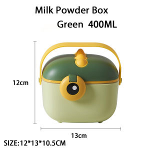 Baby Milk Powder Box Large Capacity Food Storage Box Food Grade Material Portable Container