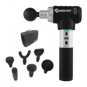 Súng massage cầm tay Booster Pro 2 – 9 cấp tốc độ 6 đầu massage giảm đau nhức phục hồi cơ hiệu quả sau tập luyện