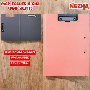 Map Jepit Folder Clipboard Ganda 2 Sisi Dokumen A4 Multifungsi Serbaguna Untuk Tempat Penyimpanan Dokumen Kantor Dan Papan Jalan Alas Tulis Ujian Anak Sekolah Map File Penjepit Kertas Arsip Kantor Tempat Menulis Praktis Simple Untuk Belajar Dan Kerja