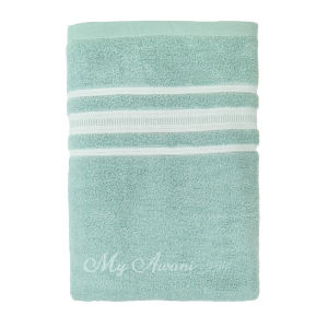 Pure Soft Cotton Bath Towel Quick Dry High Absorbency Tuala Mandi Dewasa Tebal 383g Saiz Besar 70x140cm #T8707