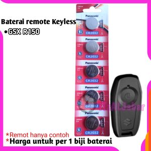 Baterai remote motor Suzuki GSX R150 Batre remot keyless GSX R150 Original