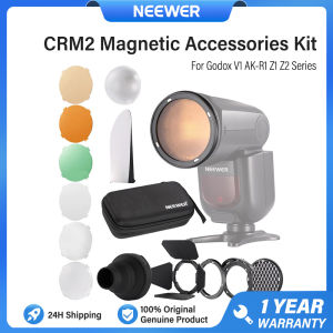 NEEWER CRM2 Magnetic Accessories Kit for Round Head Flash Z1-C Z1-N Z1-S Z2-C Z2-N Z2-S Godox V1 Speedlites