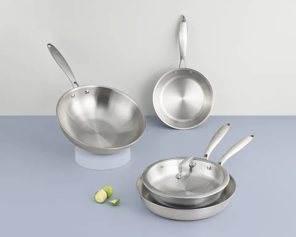 Nồi, Quánh INOX nguyên khối OMI GOURMET - Inochi cao cấp, sử dụng với nhiều  loại bếp Cỡ 18-20-24cm | Lazada Việt Nam
