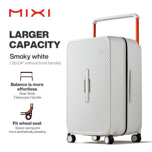 Mixi Large-Capacity Suitcase Trolley Case 26inch Checked Wide Handle Travel Suitcases KM9276-26