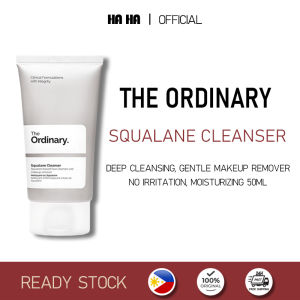 The Ordinary Professional-Grade Squalane Hydrating Cleanser 50ml | Gentle Oil-Control Makeup Remover with Pore-Minimizing Technology for Combination Oily Skin