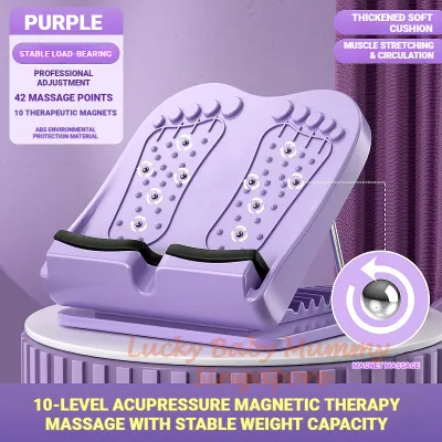 Adjustable Stretch Board | 10-Level Incline Settings | For Sports Yoga Massage