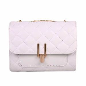 Womens Crossbody Small Body Bag 2024 New Hugging Versatile Man Mobile Lingge Chain Single Shoulder