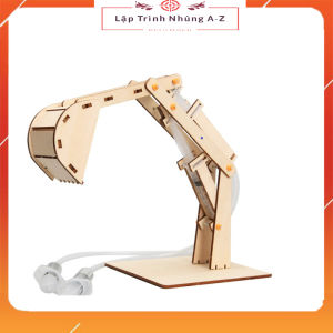 [Lập Trình Nhúng A-Z][3] Đồ Chơi STEM - Máy Xúc Thủy Lực Tự Lắp Ráp