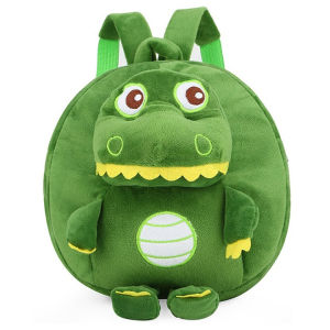 Balo Thú Bông Hình Voi Hình Khủng Long Cho Bé Đi Học Mầm Non size 25cm