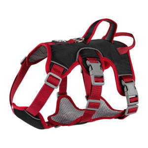 HamshMoc Breathable Dog Harness Durable Soft Pet Chest Strap Adjustable Waterproof For Small Medium Large Dogs Walking Outdoor