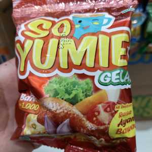 mie SO Yumie gelas 1 renceng isi 10 pcs