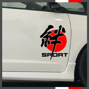 0802 sticker cutting mobil motor JDM sport cutting stiker jepang sport terbaru