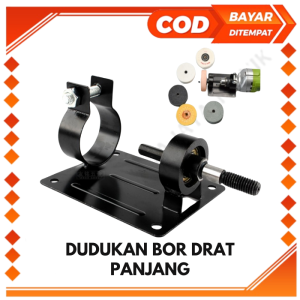 Dudukan Mesin Bor Tangan AS Panjang Bracet Stand Mesin Bor DIY