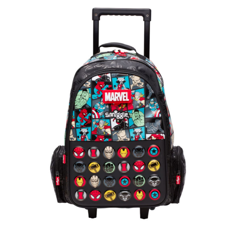 Avengers backpack with wheels best sale