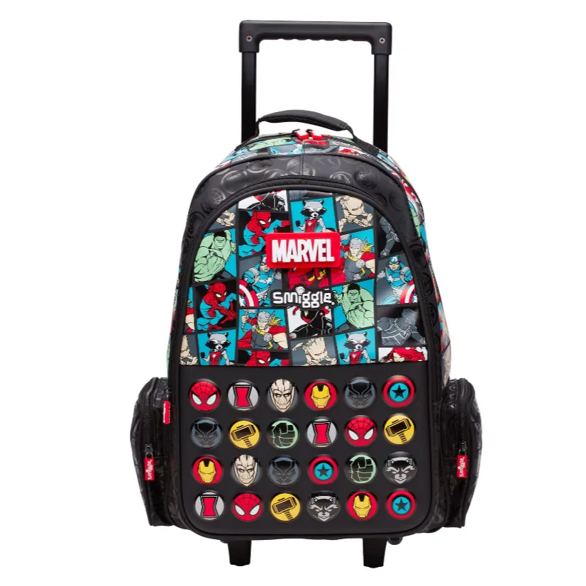 Avengers trolley outlet school bag