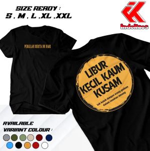 Tshirt-Kaos Pergilah Derita Ini Hari - Kaos Iwan Fals Libur Kecil Kaum Kusam Tshirt Seniman Musik Baju - Kaos Lengan Pendek -  Kaos Distro - Cocok Untuk Pria Wanita - Kekinian - Baju Viral (COD) SEHARI JADI