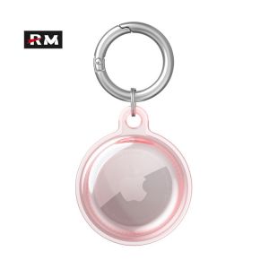 Full Cover Airtag Case Protector Cover Keychain Compatible For AirTags Wallet Anti-scratch Anti-fall Protective Case Transparent Air Tags Shell Case