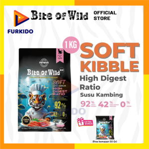 Bite of Wild K42 All Life Stages Cat Grain Free High Protein 1 Kg / Makanan Kering Kucing
