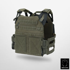 Ghost Action Tactical Vest CP JPC2.0 Front Hook&loop Back MOLLE Zipper Side Quick Release Tactical Plate Carrier 6303