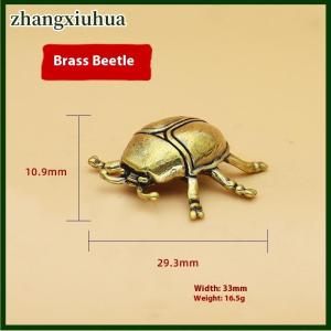 zhangxiuhua 1 Piece Funny Ant Scorpion Crafts Solid Brass Insect Beetles Figurines Collection Desktop Small Ornament Home Decoration