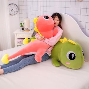 Gấu Bông Khủng Long Đuôi Tim Cute 2m Thằn Lằn Mắt Lồi Gấu Nhồi Bông To Gối Ôm Hình Thú Quà Tặng Cao Cấp