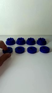 PROTON WAJA GEN2 PERSONA FRONT SILICONE CROSSMEMBER BUSH SET (8PCS)