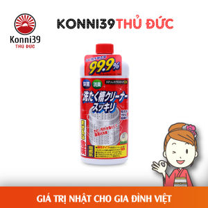 NƯỚC TẨY VỆ SINH LỒNG MÁY GIẶT CỦA NHẬT ROCKET (CHAI 550ML)