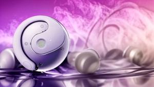 Wireless Earbuds Open Ear Buds Ows Bluetooth Headphones Outside Ear Wireless Hang-ing Headset IPX5 Waterproof Headset with Mic Bone Air Conduction Earbuds for Sports/Workout/Running