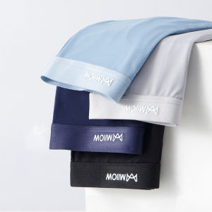 CMENIN  4Pcs New Polyester Man Underwear Boxer Mens Panties Soft Cueca Men Underpants Boxers Shorts Short MW458