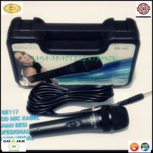 G117 KENWOOD MIC KABEL KARAOKE LEGENDARY DYNAMIC MIKROPON MIK MICROPHONE CARDIOID MIKROPHONE KENWOD