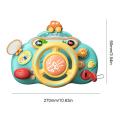 Electric Steering Wheel Early Education Sounding Driving Car Game No Toxic Stroller Driving Musical Toys for Boys Girls. 