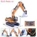 Đồ chơi xe cẩu xúc bằng sắt Mô hình tỉ lệ 1:40 đồ chơi xe công trình cho trẻ em bằng hơp kim nhựa. 