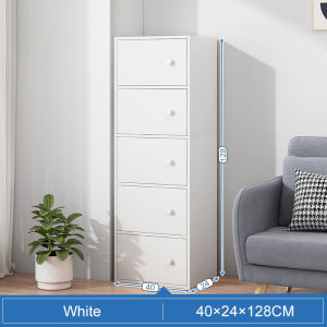 [Clearance] 3/4/5 Locker Bookcase Home Living Room Simple Modern Bedroom Storage Cabinet