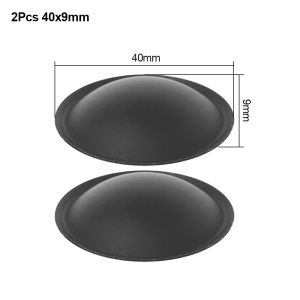 UNIFORM SATURATE82UN5 1Pcs Woofer Speaker Dust Cap 30-150mm PP Loudspeaker Dome Cover  Black Audio Speaker Protector Speaker Accessories