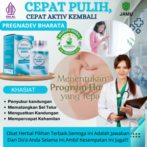 Obat Kesuburan Wanita Memperbaiki Sel Telur dan Menopause Obat Herbal Super Ampuh PREGNADEV SW BHARATA 100% Original Herbal