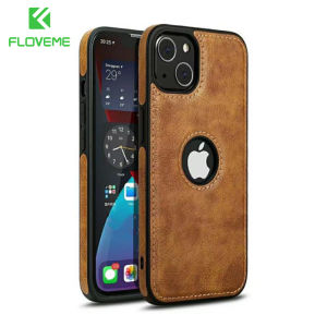 FLOVEME For iPhone 14 13 12 11 Pro Max Luxury Business Leather Stitching Case Cover for iphone XR X XS Max 8 7 Plus