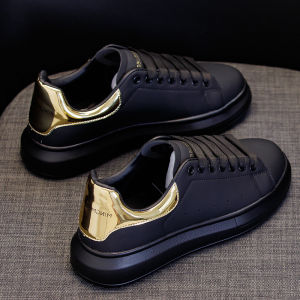 COD  Pasangan Kasut Lelaki Perempuan a Baru Musim Bunga dan Musim Gugur Tebal Papan Bawah Kasut Jenis Popular Sukan Boleh Bernafas Hitam Putih Sepadan dengan Kasut Putih  CNN