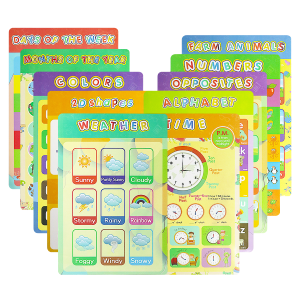 【COD】Educational Chart For Kids ABC English Alphabet Number Posters Baby Early Learning Gift