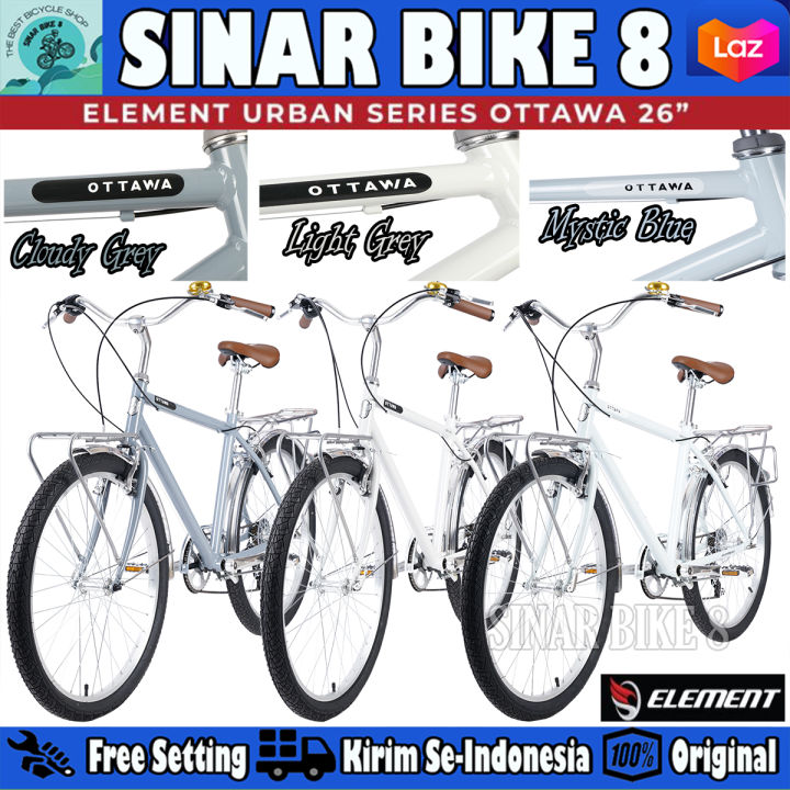 Element City Bike Ottawa Sepeda Commuter ELEMENT OTTAWA 26 Inch