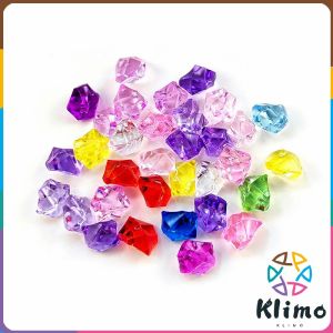 KLIMO Crystal Acrylic Stones 1.4*1.1cm Vase Plant Fish Tank Vase Ornaments Wedding Party Decoration