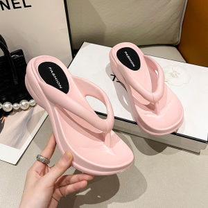 QZshop แบบใหม่แบบสับ รองเท้าแฟชั่นสวยๆ รองเท้าหูหนีบพื้นหนา รองเท้าสายคาเฟ่🍎 ใส่แล้วขับผิวออร่าเวอร์ จะลุคไหนก็ดูเก๋ในราคาเบาๆ🌟