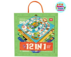(CÓ H.DẪN TIẾNG VIỆT) - 32 IN 1 BOARD GAME - BỘ TRÒ CHƠI TỔNG HỢP 12 & 32 TRONG 1 CHÍNH HÃNG MIDEER + TOI – MIMO HOUSE 09