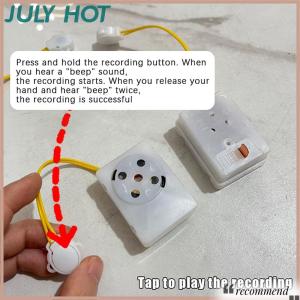 [JULYHOT] Voice Box For Stuffed Animal Recordable Sound Module Plush Toy Recording Device