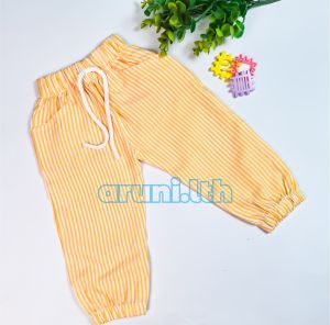 ARUNI Celana Joger Anak Celana Salur Anak Panjang Celana Panjang Garis-Garis Stripe Anak1-8 Thn