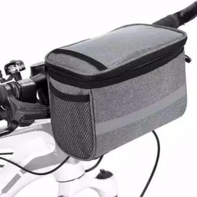 TAS KERANJANG STANG SELI BESAR SEPEDA LIPAT HANDLEBAR BAG MTB TOURING HYBRID FEDERAL FIXIE