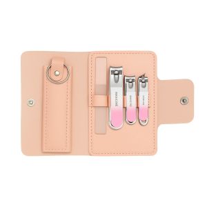💎💫GROCELY💫💎 ALAT MANICURE PEDICURE PORTABLE 4-IN-1 FREE POUCH BISA UNTUK SOUVENIR