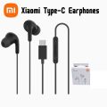 【English version】 For Xiaomi 15 Pro 14 In-Ear Earphones Type-C Wired Headset With Mic for Redmi Note 10 9 8 7 K70 POCO. 