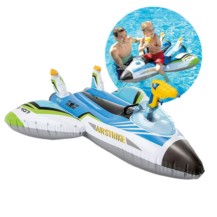 Swimming Pool Accessories Water Amusement Inflatable Toy Plane Pool
