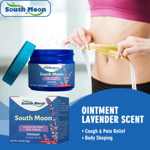 South Moon Lavender Scent Couht&pain Relief Body Shaping Ointment Slimming Anti Cellulite Belly Firming Body Tummy Fat Burning Ginger Sweat Massage Cream Weight Lose Shaping 30g